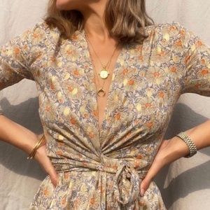 Never fully dressed wrap dress